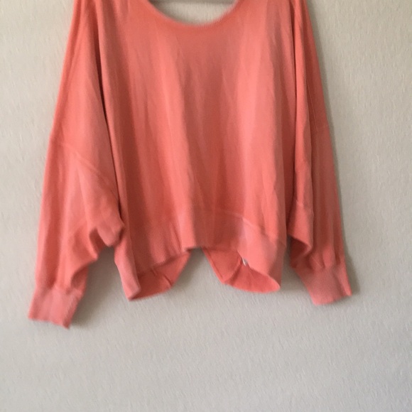 Free People Back It Up Pullover Sweatshirt Top XS - Picture 4 of 16